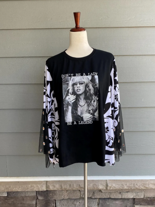 Stevie Nicks Print  Mix & Match Tee