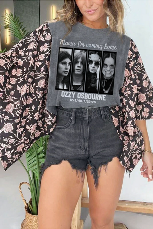 Ozzy Osbourne  Mix & Match Tee (No Patch)