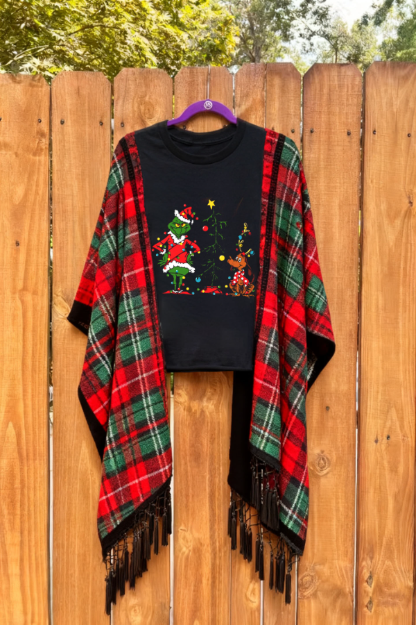 Grinch and the Dog Christmas Mix & Match Tee