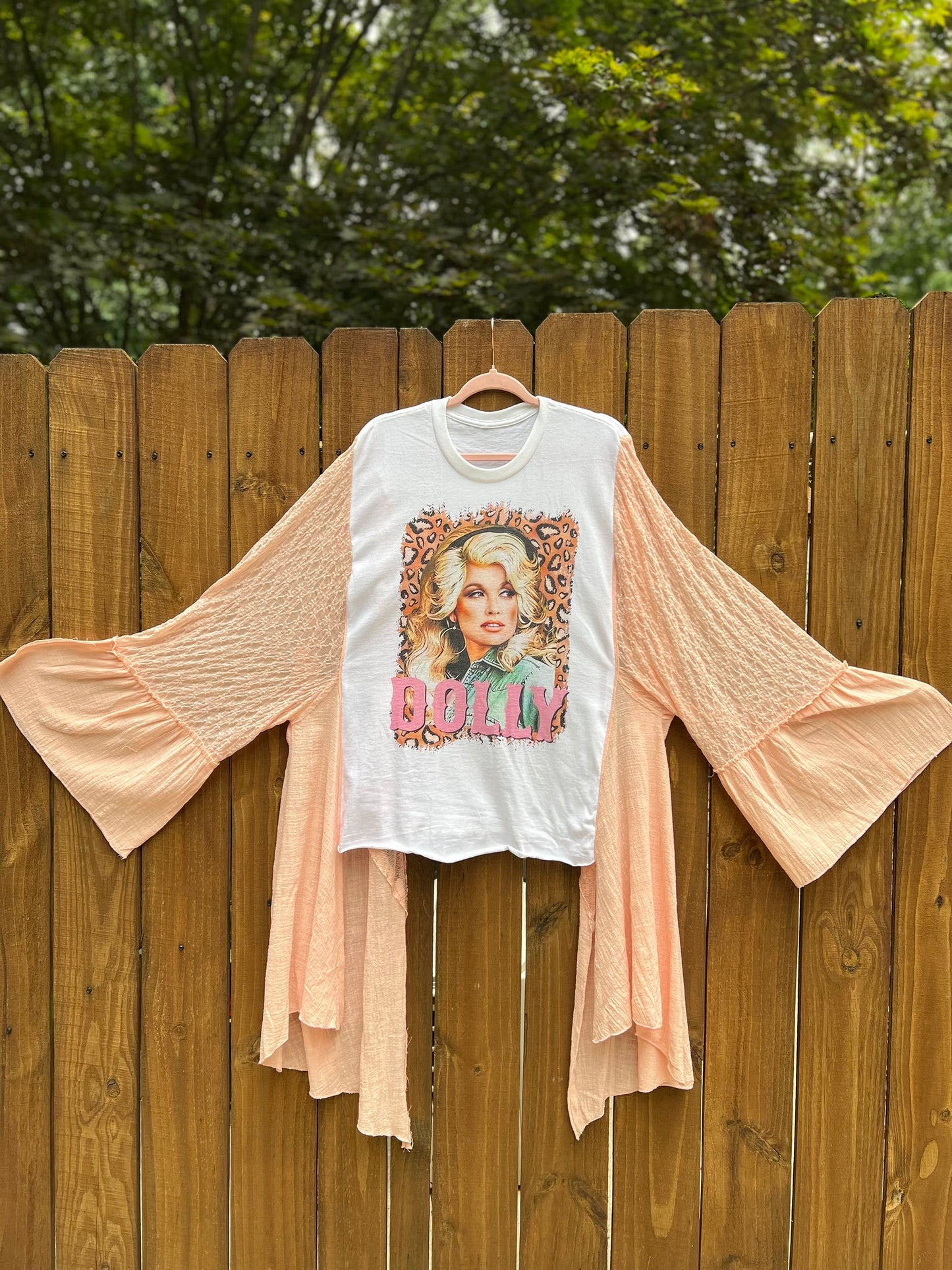 DOLLY LACE KIMONO TEE TUNIC