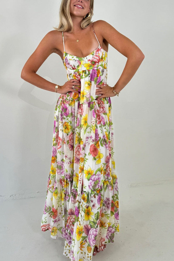All Night Floral Dress