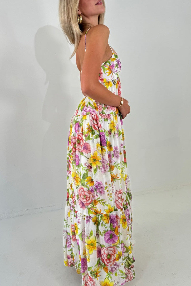 All Night Floral Dress