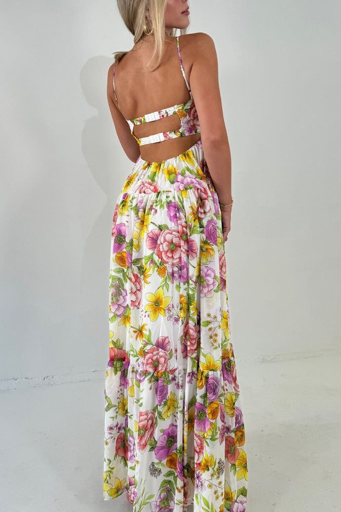 All Night Floral Dress