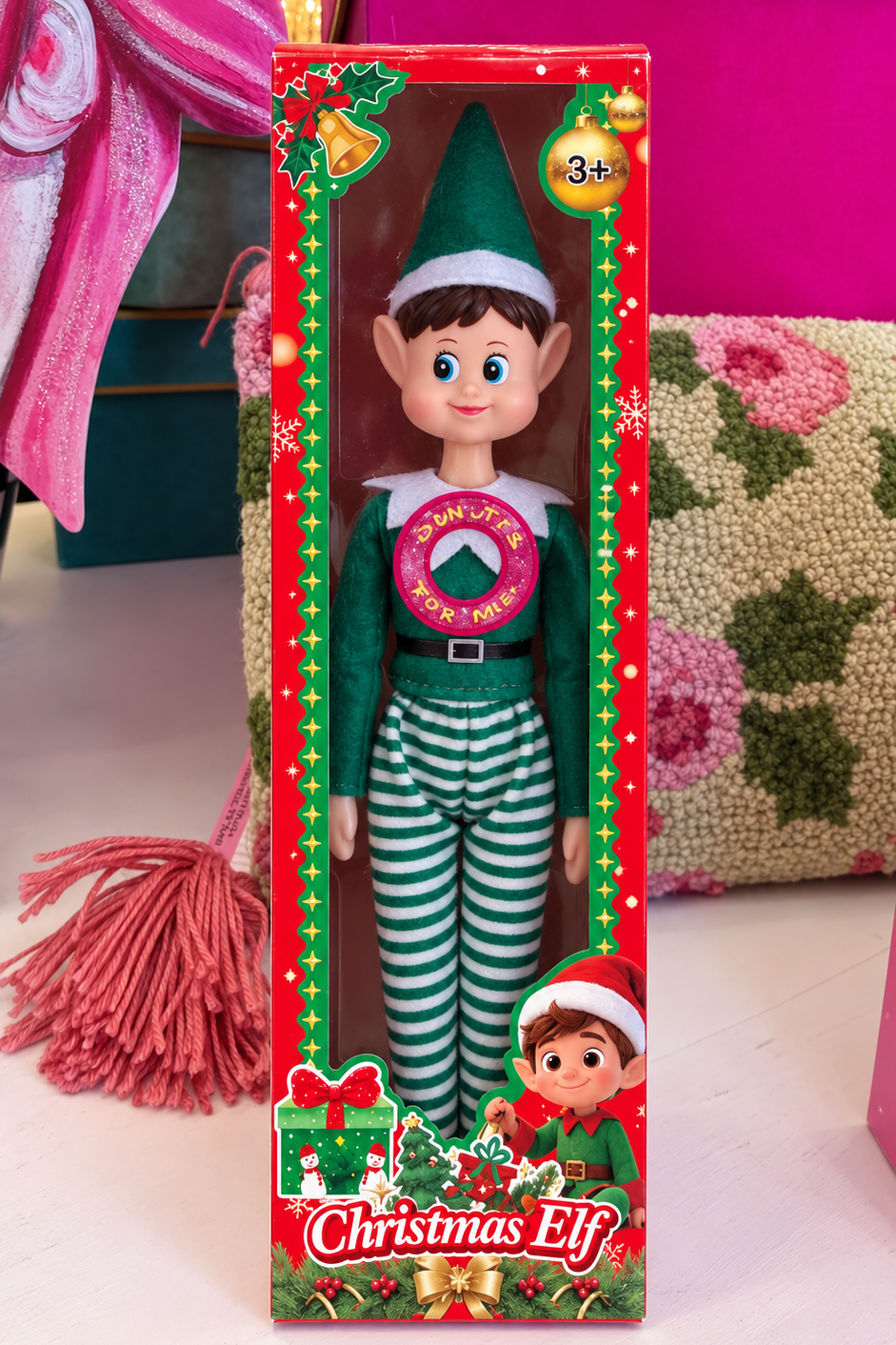Green Christmas Elf