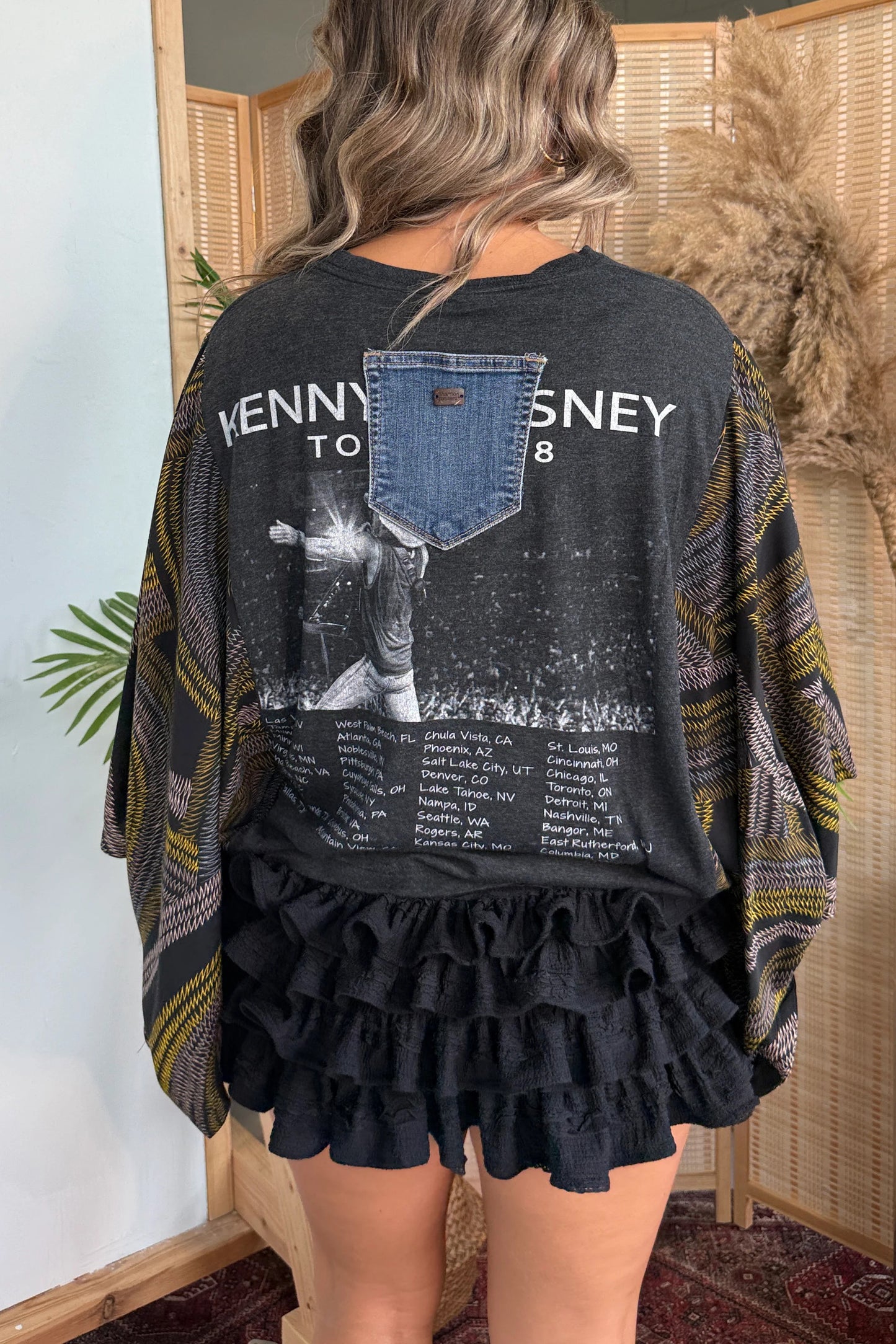Kenny Chesney Mix & Match Tee DK Grey Multi
