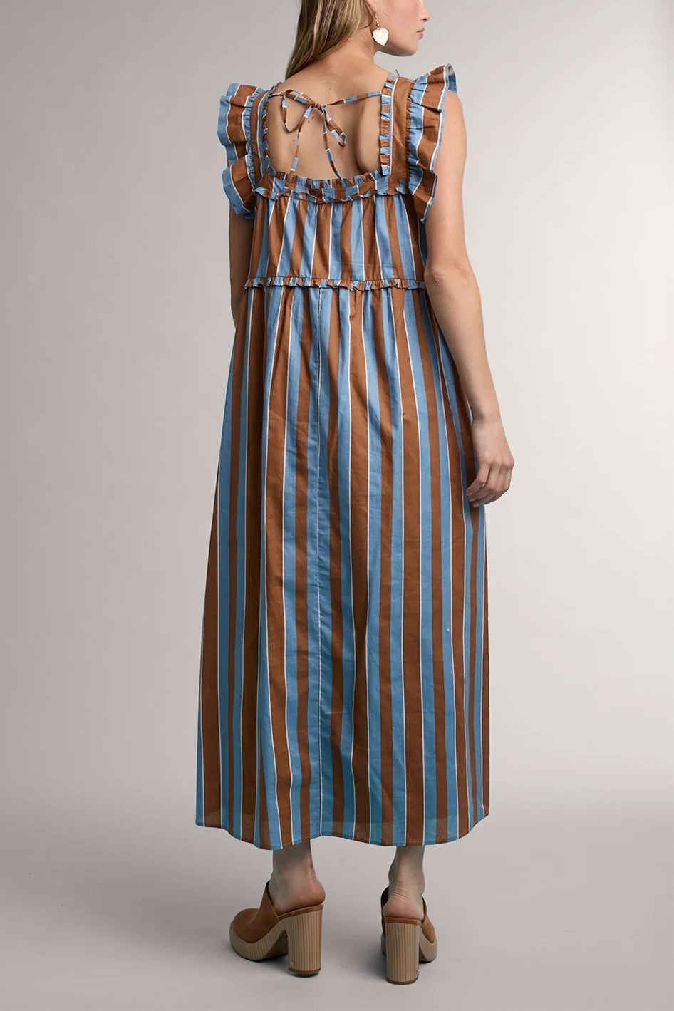 Blue Ridge Stripe Maxi