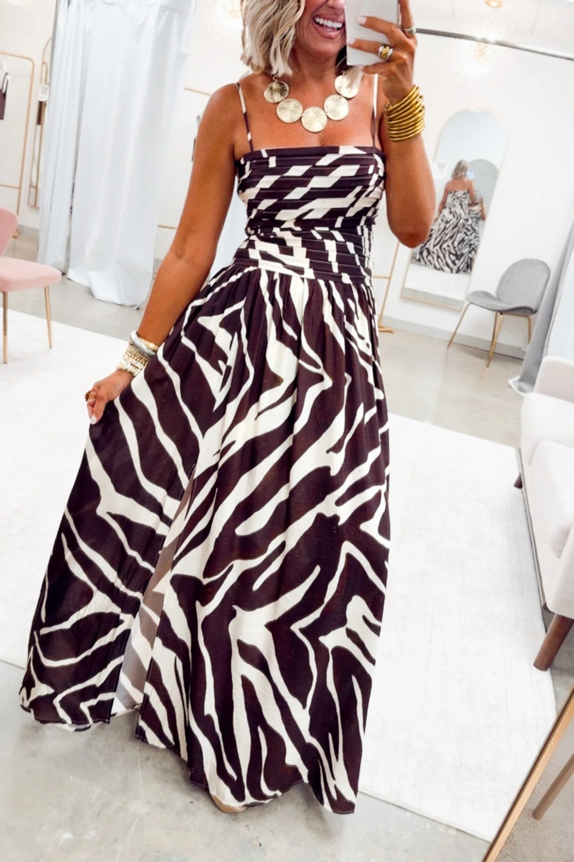 The Sienna Wild Maxi Dress