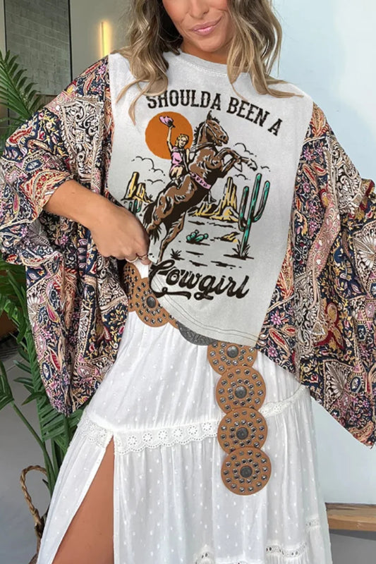 Western Mix & Match Tee(No Patch)