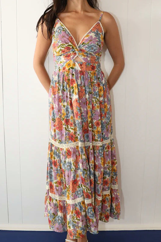 The Vitality Of The Flower Dress