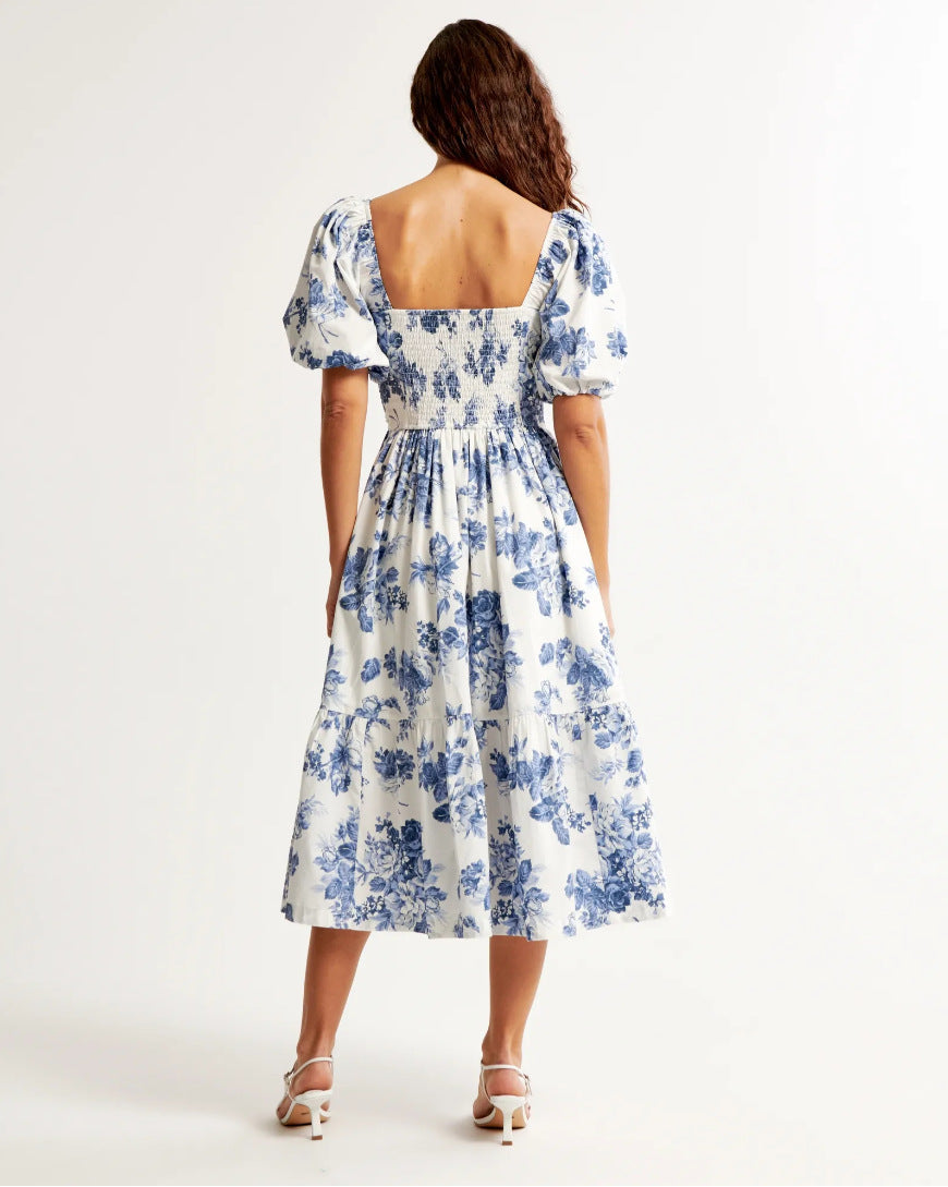 Robe longue sexy à la mode bohème