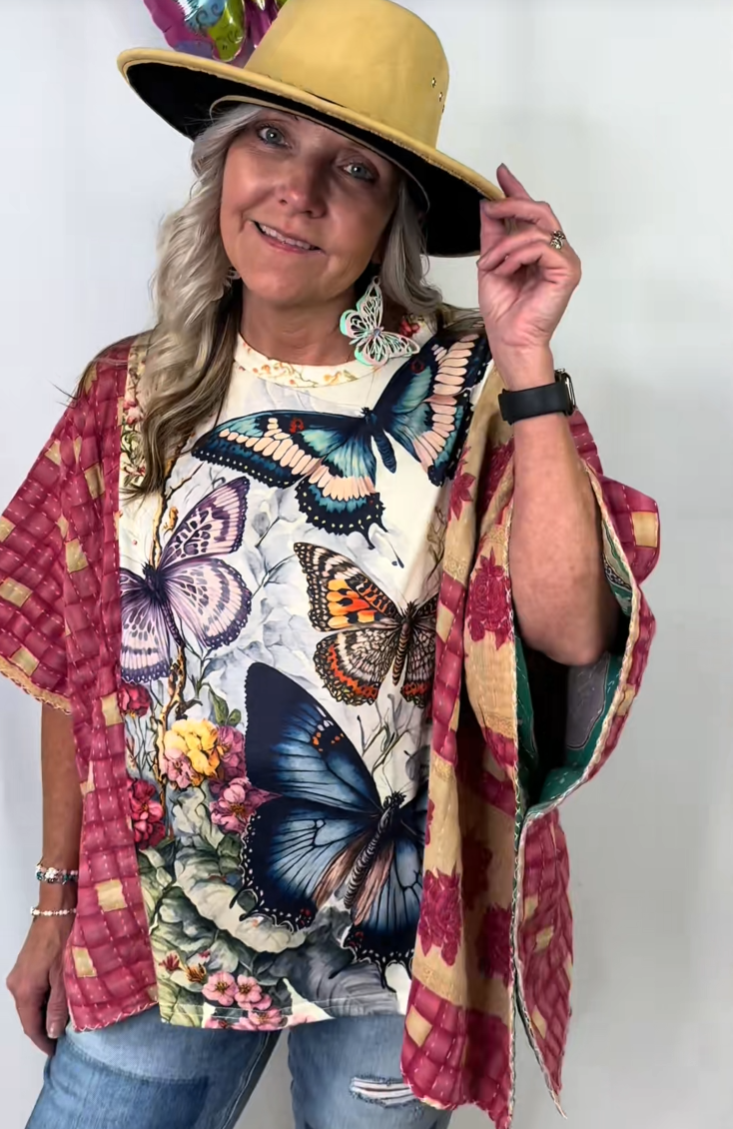 Rakel J - Butterfly Mix & Match Tee