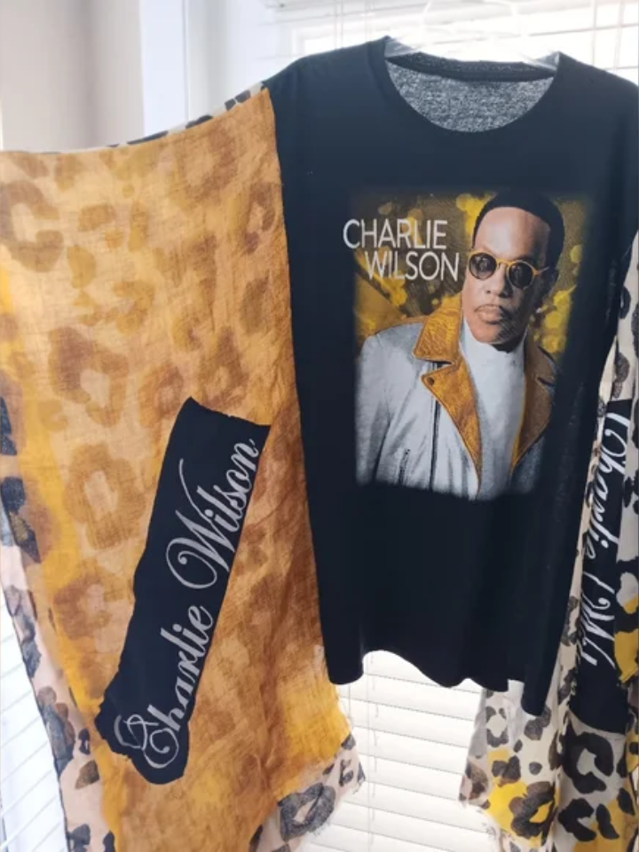 Charlie Wilson Graphic Print T-Shirt (No Patch)