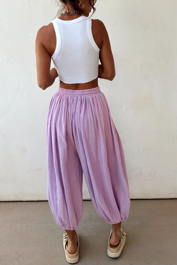 Orchid Balloon Pants