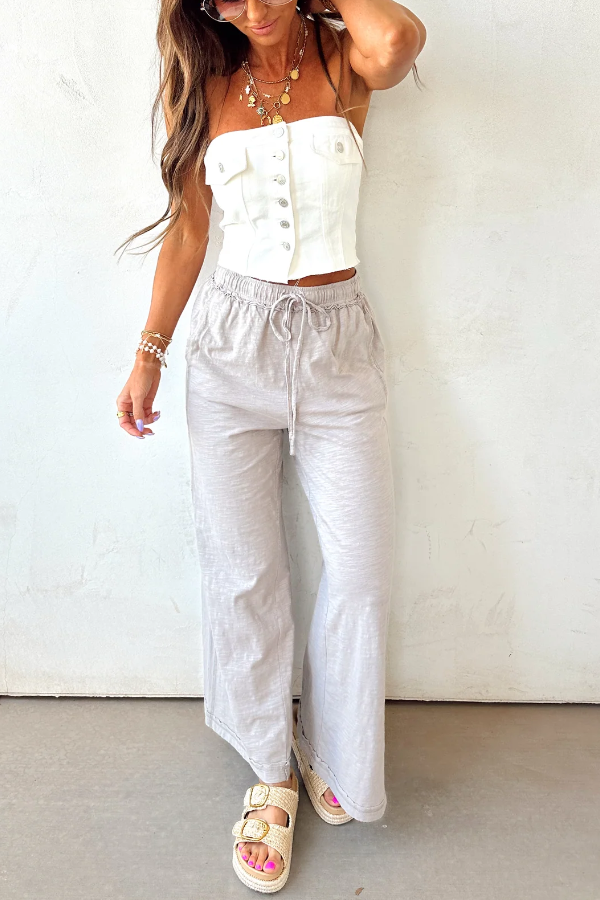 Women's Casual Solid Color Pants