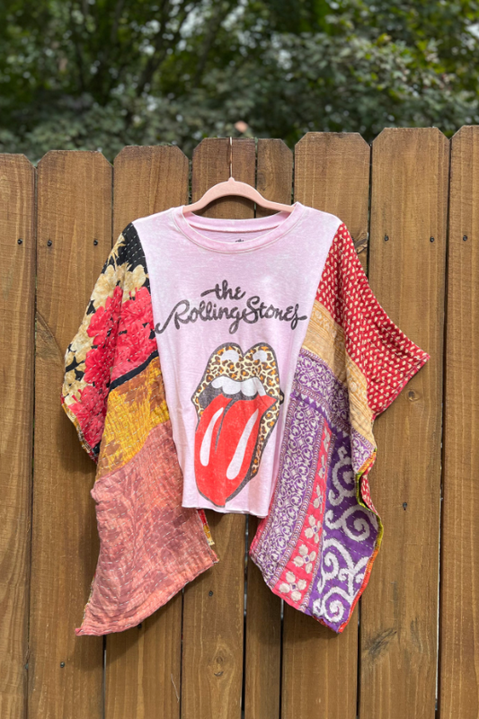 ROLLING STONES Pink Mix & Match Tee