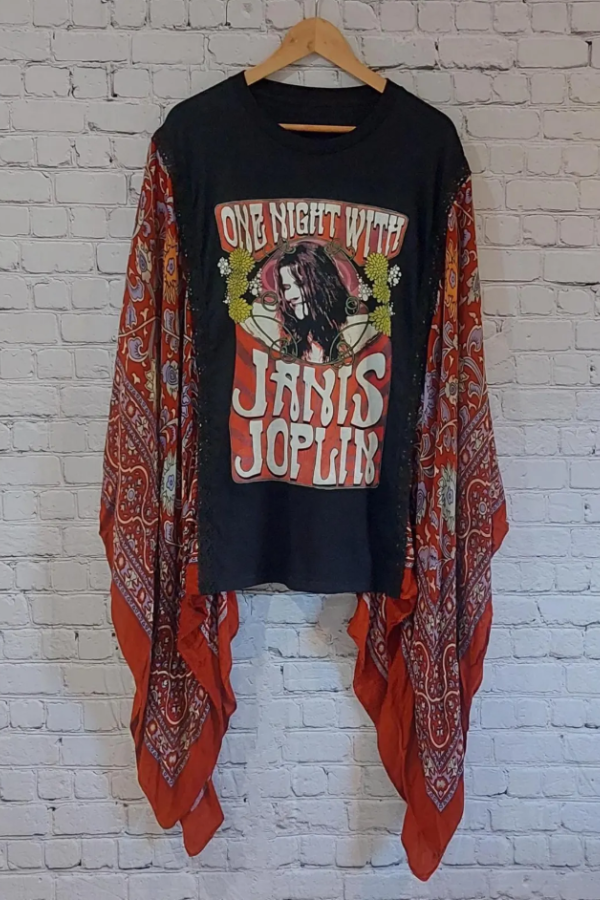 Janis Joplin rock Mix & Match Tee