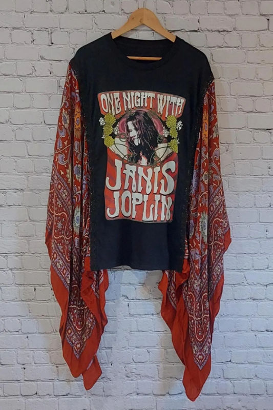 Janis Joplin rock  Mix & Match Tee