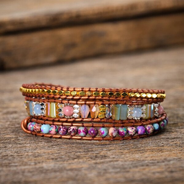 Bracelet de protection du cœur impérial ajustable
