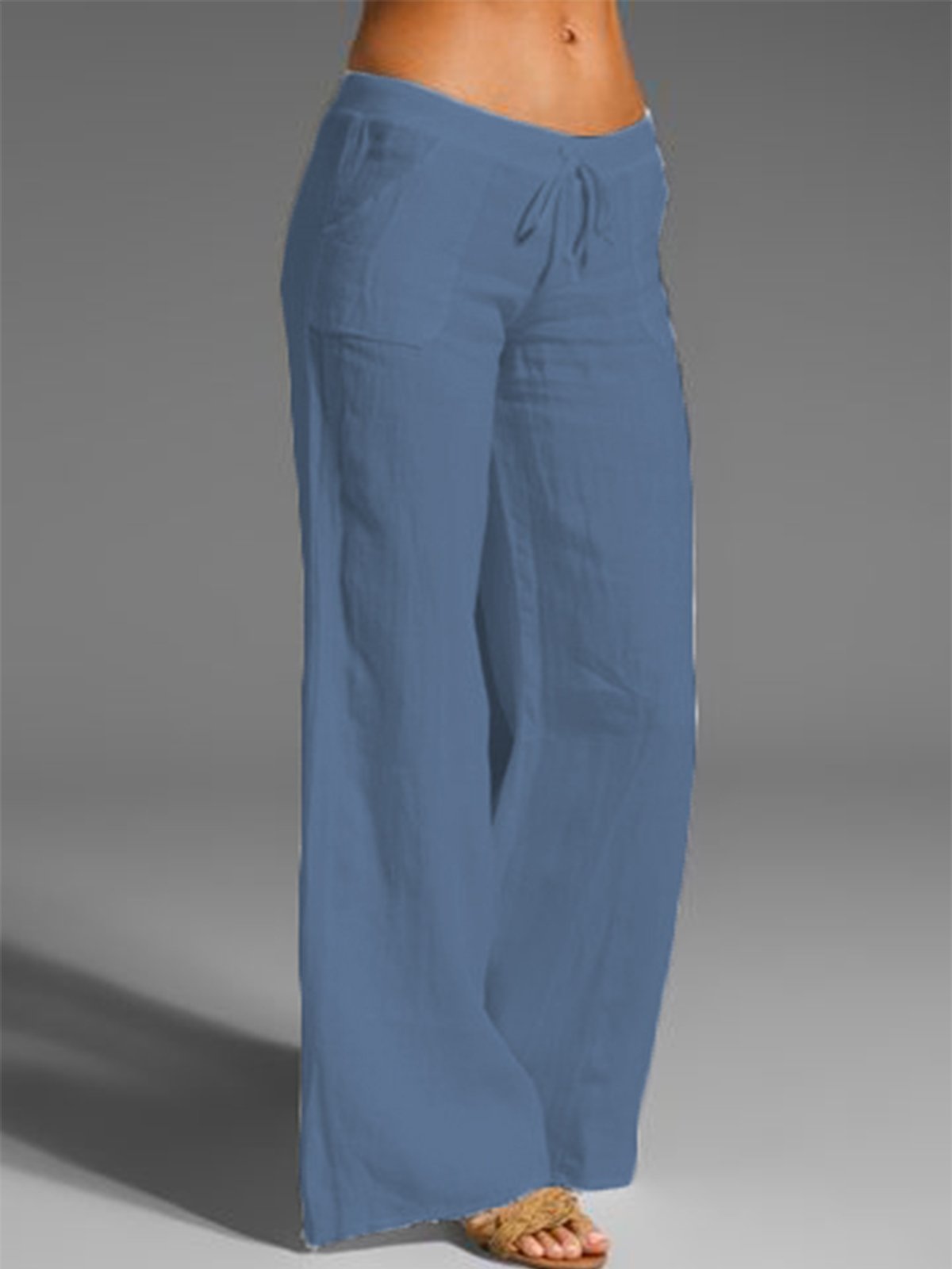 Pantalon uni doux