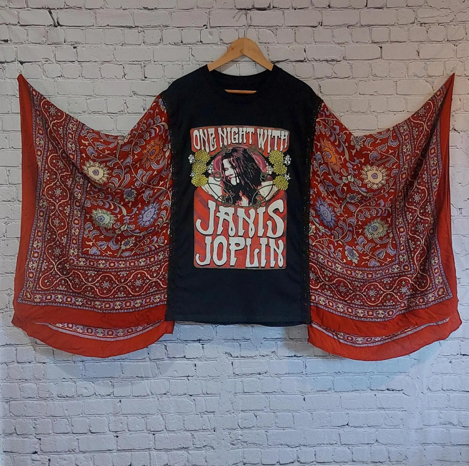 Janis Joplin rock Mix & Match Tee