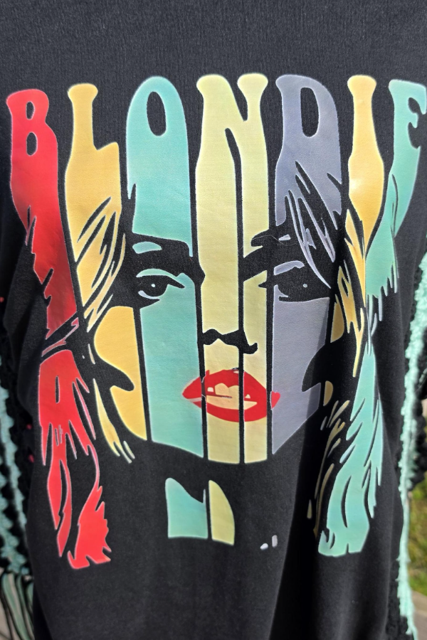 Blondie Mix And Match Dolman Sleeve T-shirt Top
