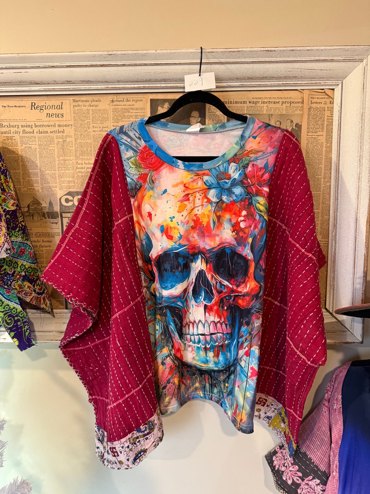 Colorful Skull Mix & Match Tee