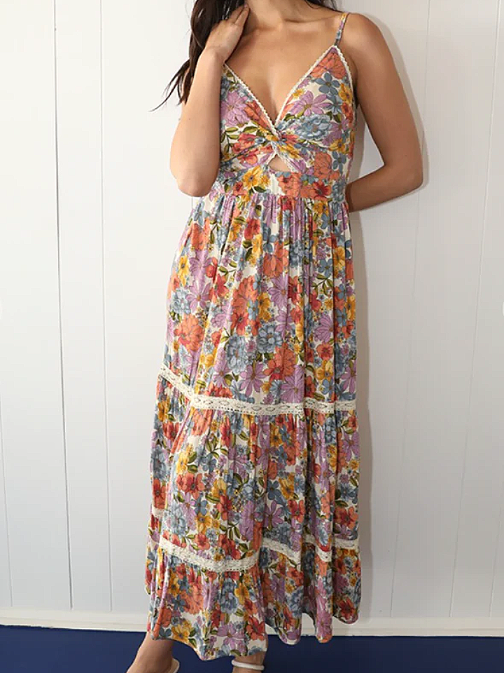 The Vitality Of The Flower Dress