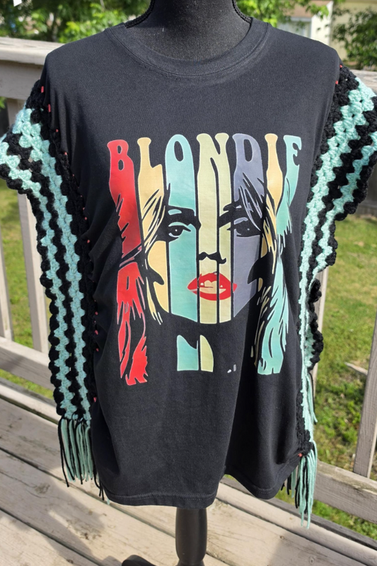 Blondie Mix And Match Dolman Sleeve T-shirt Top