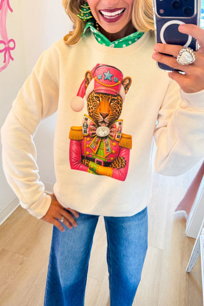Cheetah Nutcracker Sweatshirt
