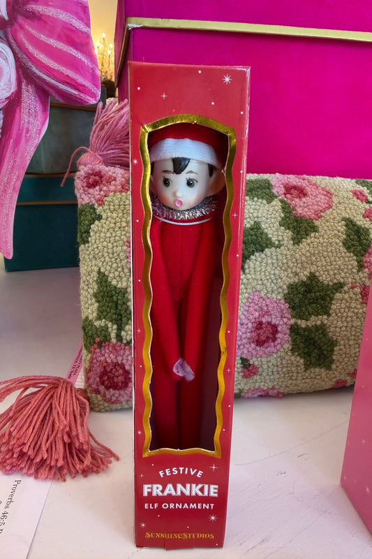 Red Festive Frankie Elf