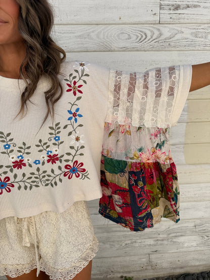 Spring Time Love Top Cream