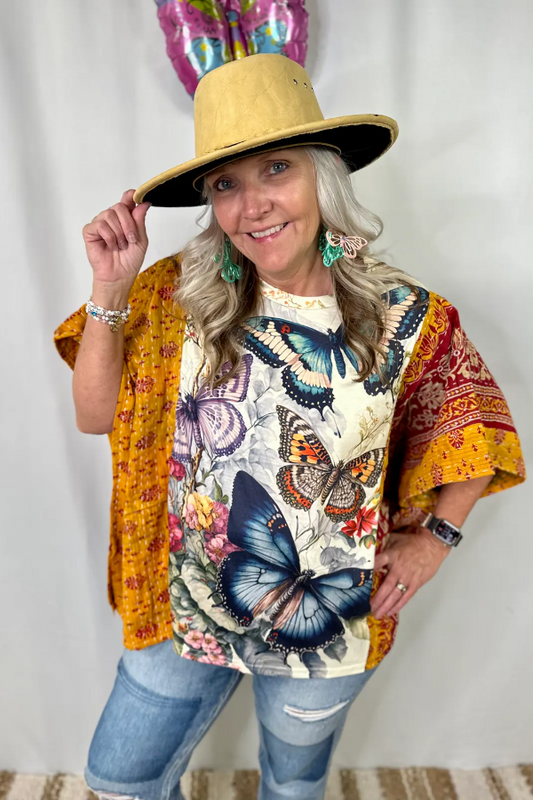 Rakel J - Butterfly Mix & Match Tee