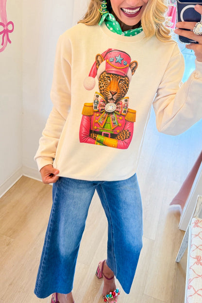 Cheetah Nutcracker Sweatshirt