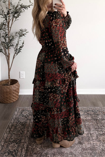 Wildwood Patchwork Maxi Dress