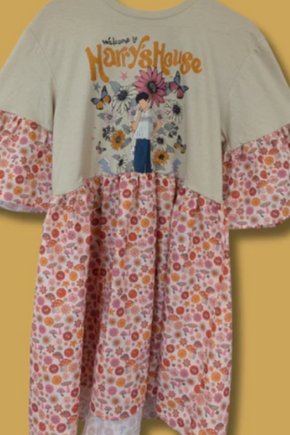 Harry Styles Patchwork Dress