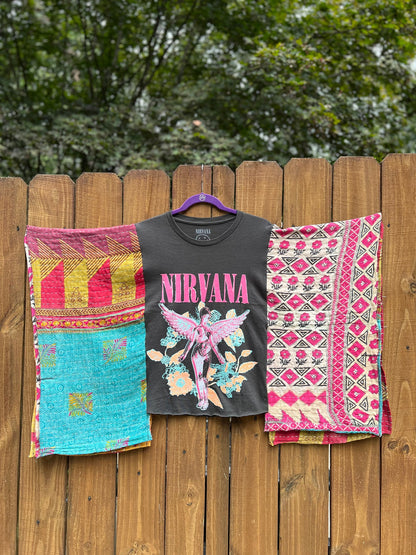NIRVANA Pink Mix & Match Tee