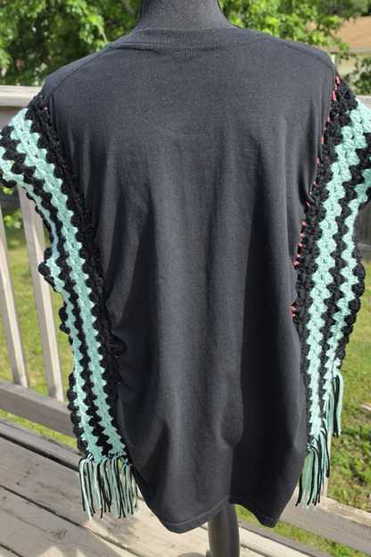 Blondie Mix And Match Dolman Sleeve T-shirt Top