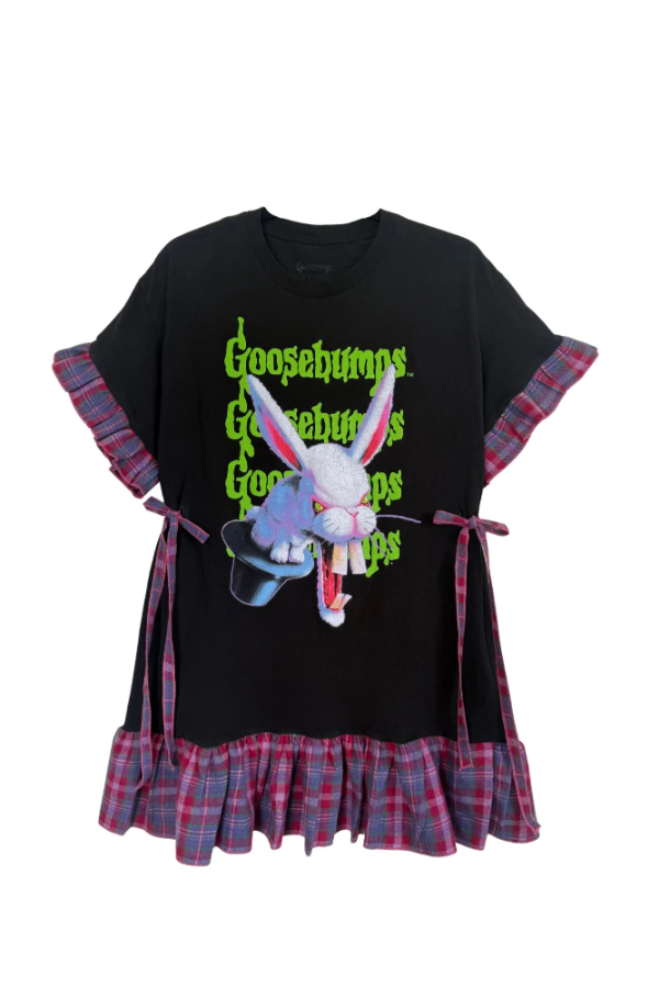 Goosebumps Recycled Dress