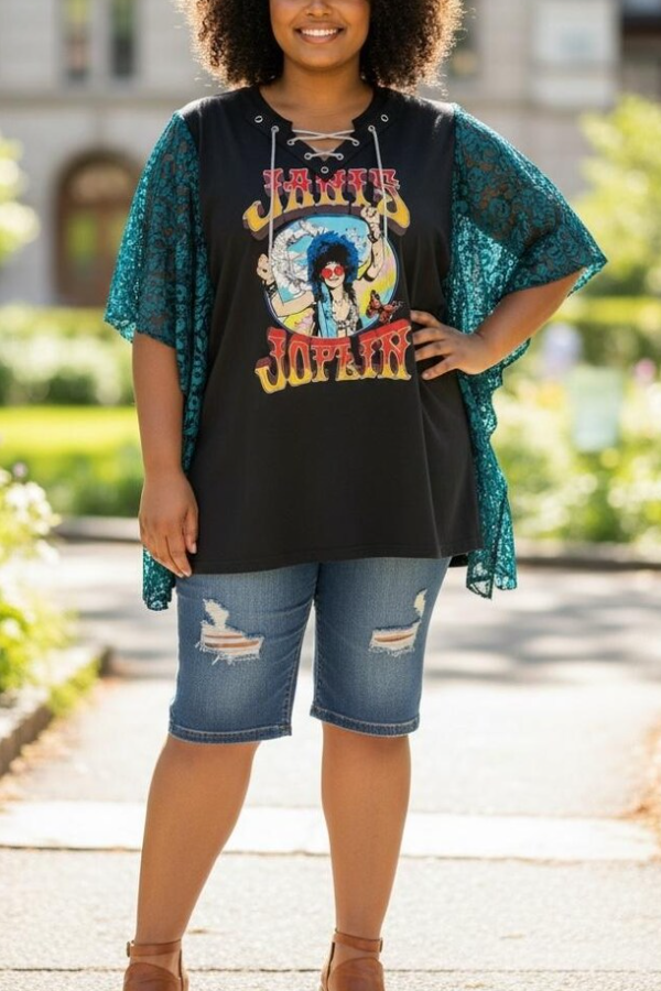 Janis Joplin Mix & Match Tee