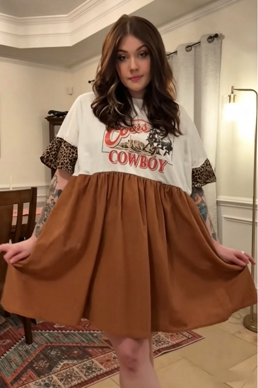 Coors Cowboy  Upcycled Tee