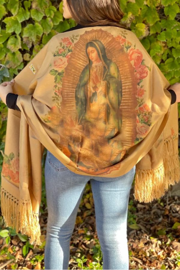 Floral Shawl from Mexico