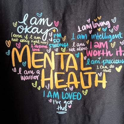 Mental Health T-Shirt (No Back Pocket)