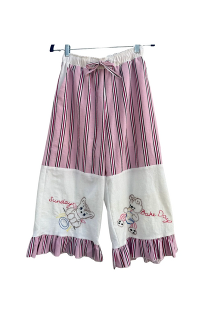 Women's Color-block Patchwork Pants