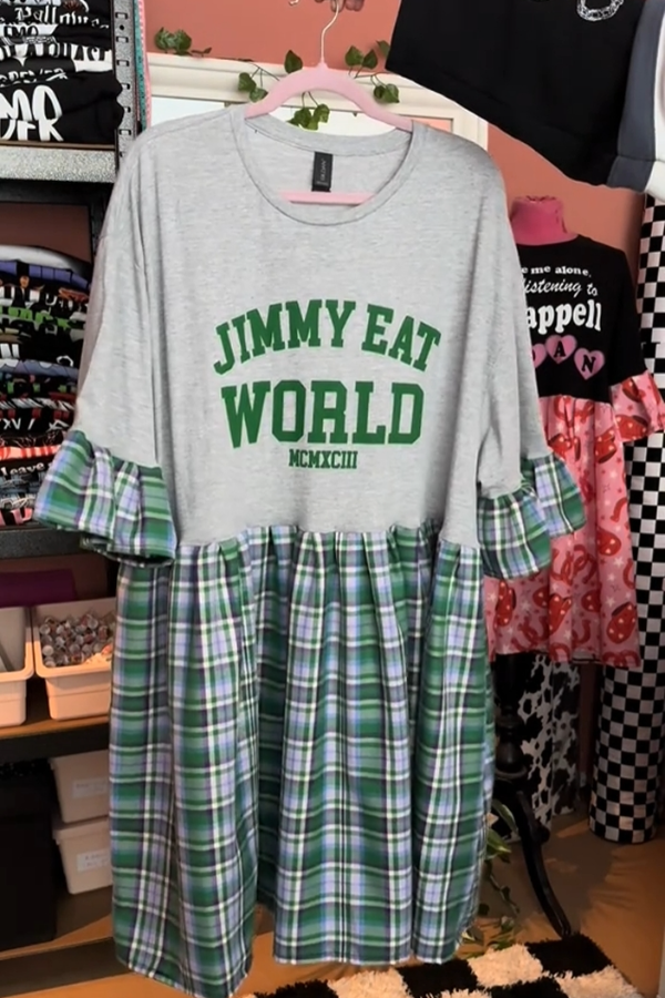 Jimmy Eat World Shirt 2026 Upcycled Tee