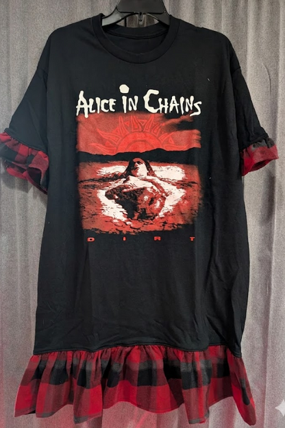 Band Tee Dress - Alice in Chains