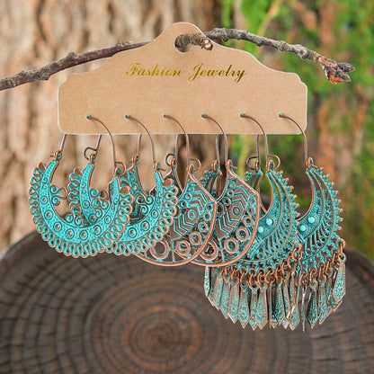 Retro Alloy Earrings