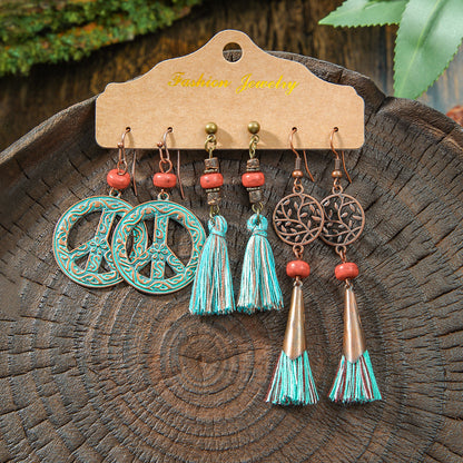 Retro Alloy Earrings