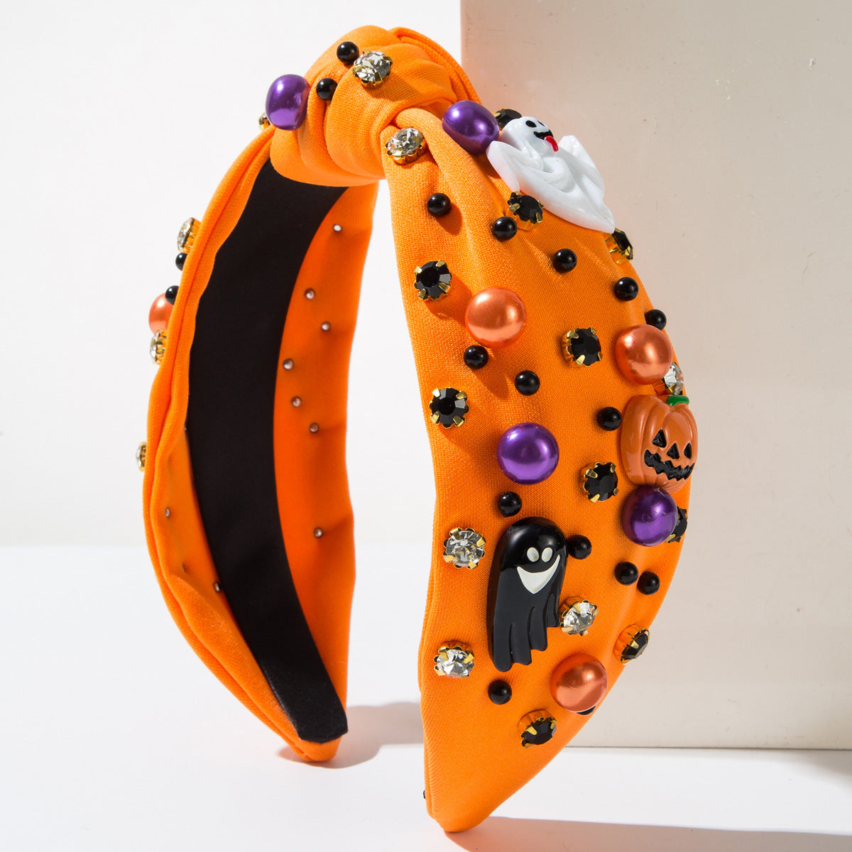 Purple Halloween Charm Headband