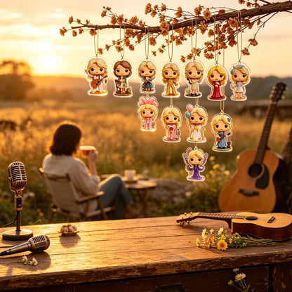 Dolly Parton 24-Day Christmas Countdown Blind Box Advent Calendar – Christmas Tree Ornaments