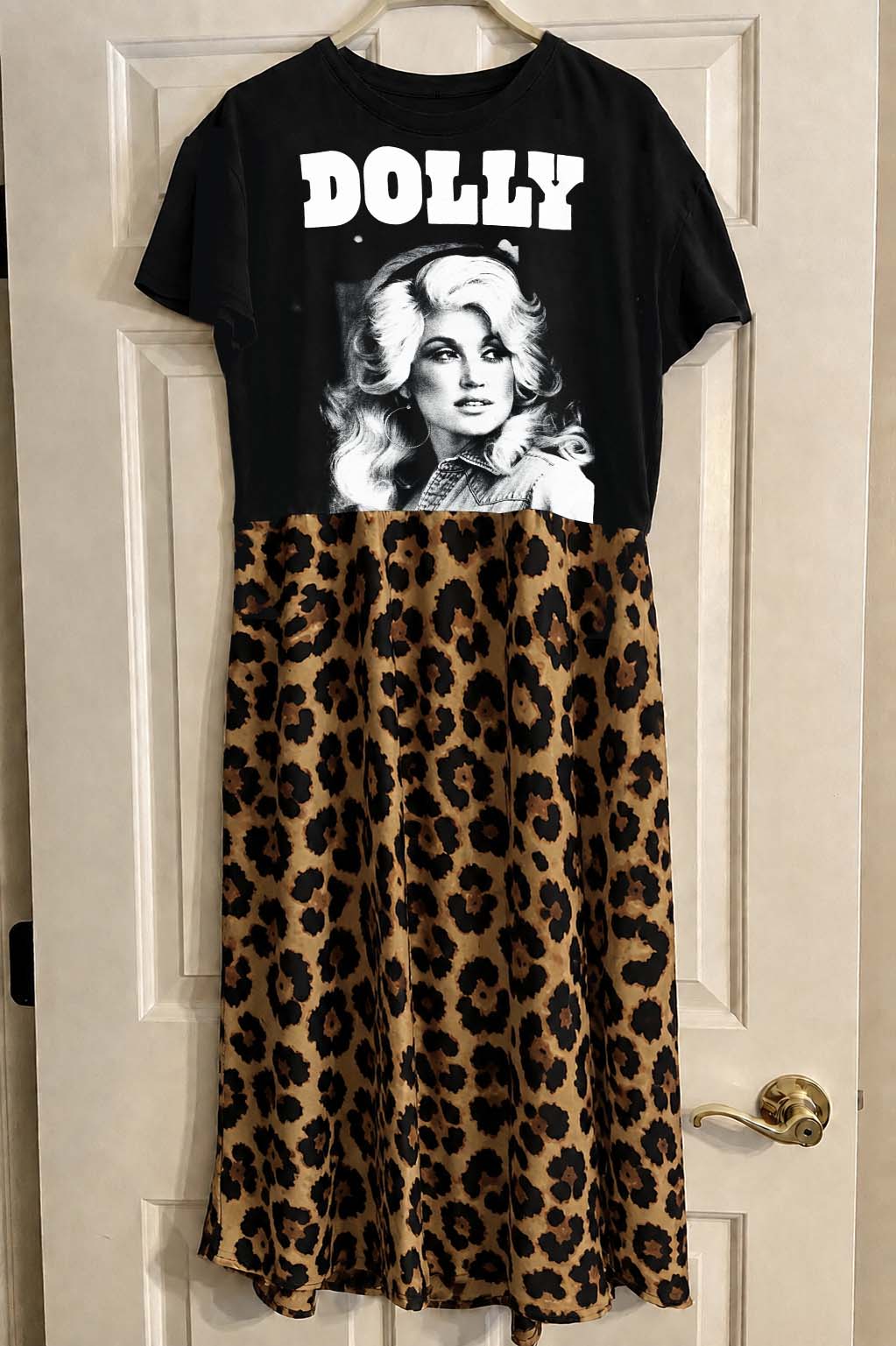 Dolly Parton Paneled Dress